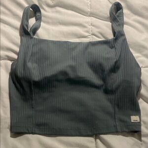 Vuori light teal Ribbed Tank Top